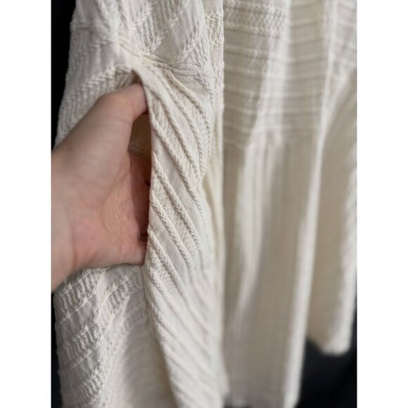 Free People Shay Convertible Mini Dress S Ivory Beach Vacation Summer Party Boho - Picture 3 of 6